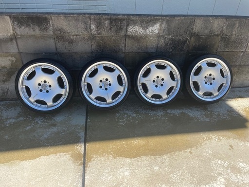 タイヤ付きホイール　カールソン19インチ(受け渡し者決定
　8.5J4本