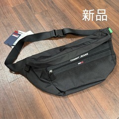 新品 tommy jeans トミージーンズ　ラージウエストバッグ