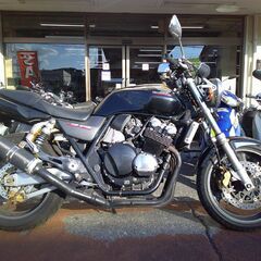 NO.5147 　ＣＢ４００Ｓｕｐｅｒ　Ｆｏｕｒ　ＶＴＥＣ　水冷４サイクル４気筒エンジン　ヨシムラサイクロンカーボンマフラー　ブラックの画像
