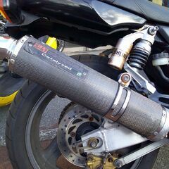 NO.5147 　ＣＢ４００Ｓｕｐｅｒ　Ｆｏｕｒ　ＶＴＥＣ　水冷４サイクル４気筒エンジン　ヨシムラサイクロンカーボンマフラー　ブラックの画像