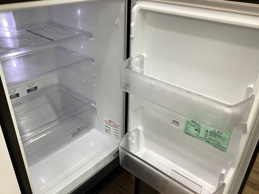 MITSUBISHI 三菱　2ドア冷蔵庫　MR-P15A-B 2017年製