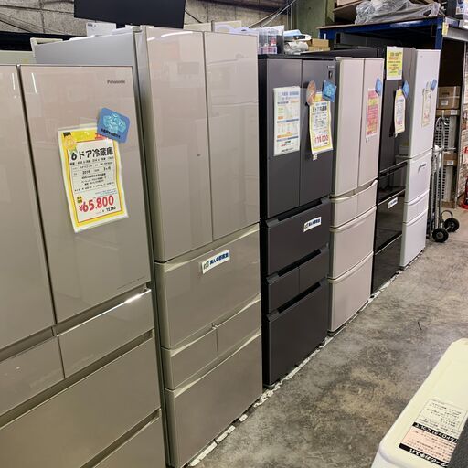 6ドア冷蔵庫 東芝 509L 2019年 GR-R510FH 中古商品