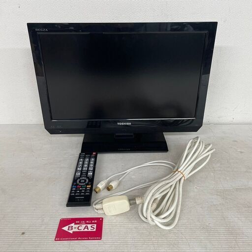 【TOSHIBA】 東芝 液晶カラーテレビ 19インチ 19B3 2011年製 J0367