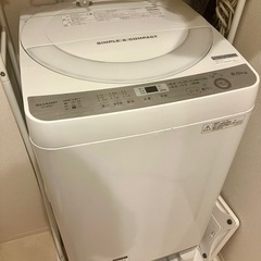 洗濯機　SHARP ES-GE6B
