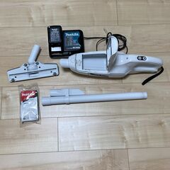 マキタ　スティック掃除機　紙パック式の画像