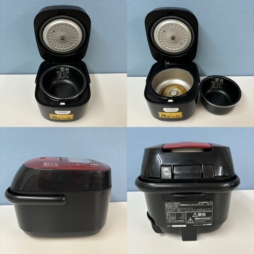 I326 ? アイリスオーヤマ 炊飯ジャー 3合炊き ⭐ 動作確認済 ⭐ クリーニング済
