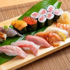 一緒にお寿司を食べましょう！