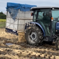 ①籾殻　もみ殻　熊谷市　埼玉県　肥やし　有機肥料　畑　家庭菜園　の画像