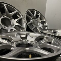 新車外し SUZUKI スズキ JB64WジムニーXC 純正ホイール ENKEI製 16インチ 4本 5.5J5HPCD139.7+22　(VHM695)