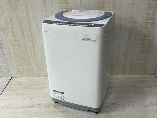 激安‼️2016年製 SHARP 7.0kg 洗濯機 【ネット決済・配送可・3ヶ月保証】LA025