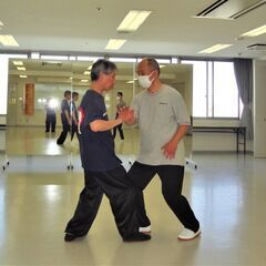 日常生活に活かす武術・健康術　自然の流れの中での身体の探究　太極拳法「一空会」(いっくうかい) ◇太極拳　推手(スイシュ)　形意基本五形　八卦基本八形　◇　日常生活に生かす　武術　健康術 の画像