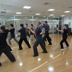 日常生活に活かす武術・健康術　自然の流れの中での身体の探究　太極拳法「一空会」(いっくうかい) ◇太極拳　推手(スイシュ)　形意基本五形　八卦基本八形　◇　日常生活に生かす　武術　健康術 の画像