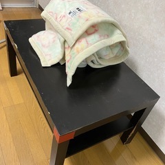 無償　　ブランケット及びテーブル