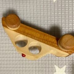 木製おもちゃ　パトカー　