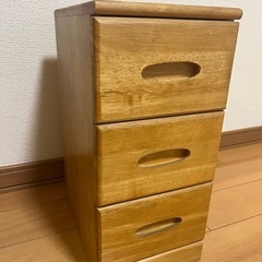20%off　木製 引き出し 3段　W17.5 奥25.5 H37.5