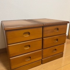 20%off　木製 引き出し 3段　2つ　1つ5
00円