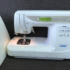 (売れました)日本製★文字模様★JUKI家庭用CPミシンHZL-...