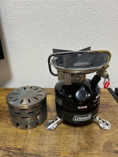Colemanシングルバーナーコンロ（ヒーター用アタッチメント付）