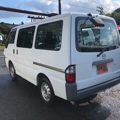 自社ローンあり！ガソリン100リットルプレゼント✨ワンオーナー✨走行4万キロ台✨マツダ☆ボンゴバン☆DX☆1800cc☆5人乗り☆の画像