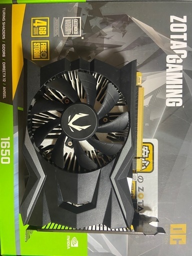 [ジャンク] gtx1650 oc 4gb