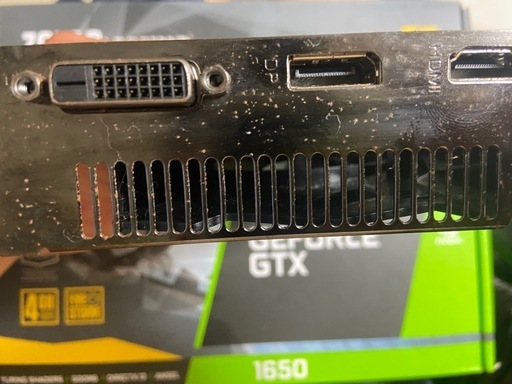 [ジャンク] gtx1650 oc 4gb