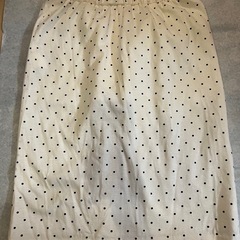 ドット柄　ノースリスカートセットアップの画像