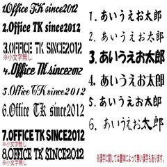 オリジナルステッカー作成します！の画像