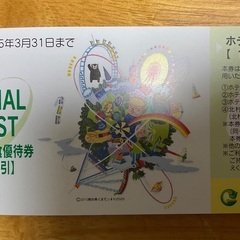 グリーンランド入場券　スキー場リフト券等　2025年3月31日までの画像
