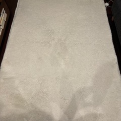 フランフランのラグ（アイボリー）