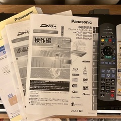 パナソニック　TV +ブルーレイ　動作品の画像