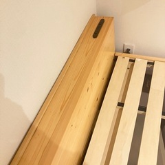 ベッドフレーム【セミダブル】の画像