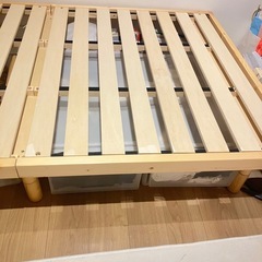 ベッドフレーム【セミダブル】の画像