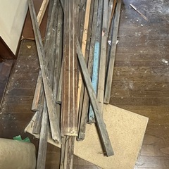 無料　受け渡し決定廃材木材　焚き木用　引取りは名古屋市港区