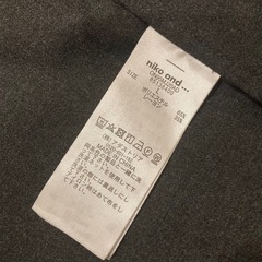 niko and... ダブルジップブルゾン Lサイズの画像