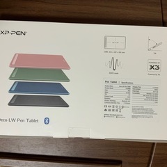 【美品】【定価15000円】XP-Pen Deco LW ワイヤレス Bluetooth対応  板タブ ペンタブレット 10x6インチ  の画像