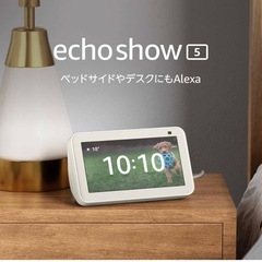 アレクサ　Echo Showメガピクセルカメラ付き