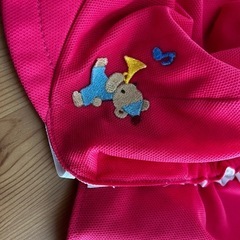 カラー帽子　ピンク　保育園幼稚園の画像