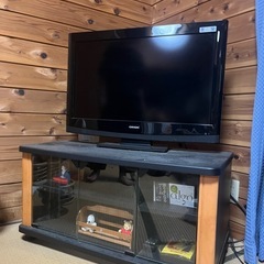 テレビandテレビ台　ケーブル付き