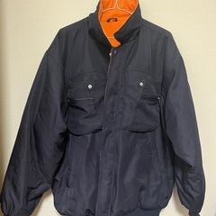 ジャンパー！裏起毛！暖かい！作業服！ＬＬ！