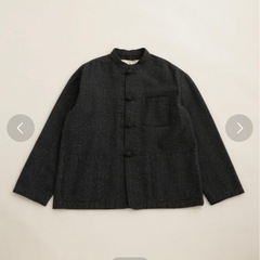 【新品/未使用】チャイナジャケット ブラック / Lの画像