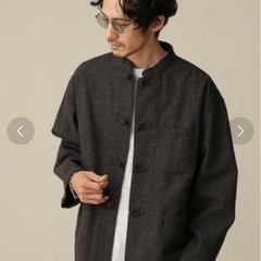【新品/未使用】チャイナジャケット ブラック / L