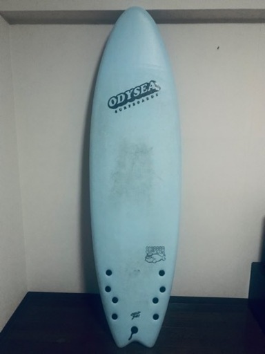 サーフボード カバー付き ソフト 6.6F ミドル waxバケツ付き