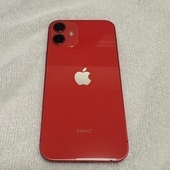 iphone12mini  64gb 赤色本体のみの画像