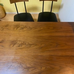 ニトリ　ダイニングテーブルセット(値下げ交渉受けます)の画像