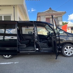 フリップダウンモニター付き月々1.1万円〜分割払い可❗️車検2年付き！大人気☆日産 セレナ ハイウェイスター☆8人乗り☆SDナビ☆走行中DVD見れます☆ETC☆バックカメラ☆ドラレコ付きのフル装備☆両側電動スライドドア☆クルーズコントロール搭載☆ウィンカーミラー☆フル装備☆車内広々三列シート‼️の画像