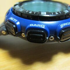 【美品】プロトレック　PRG-40　 青　ブルー　カシオ　腕時計の画像