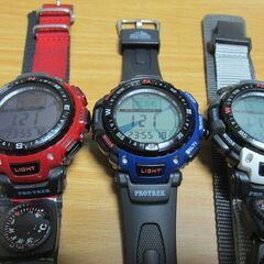 【美品】プロトレック　PRG-40　 青　ブルー　カシオ　腕時計の画像