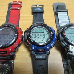 【美品】プロトレック　PRG-40　 青　ブルー　カシオ　腕時計の画像