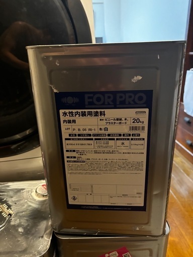 外壁用シリコン塗料　15kg コンクリートモルタル用　ホワイト新品