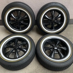 ハイエース　ホイール　タイヤバリ山2023年製　4本セット ホワ...